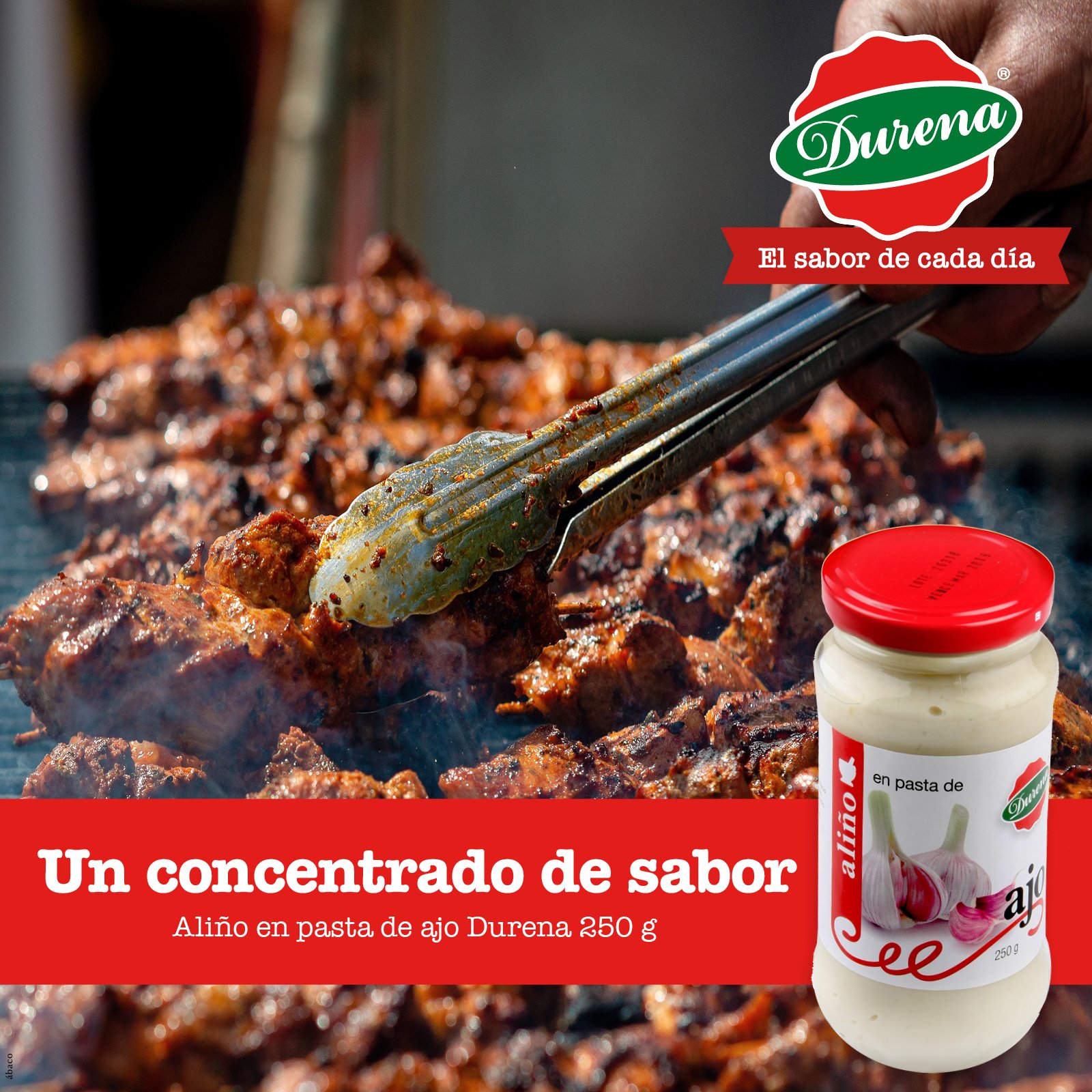 aliño durena pasta de ajo 250g aliño durena pasta de ajo 250g