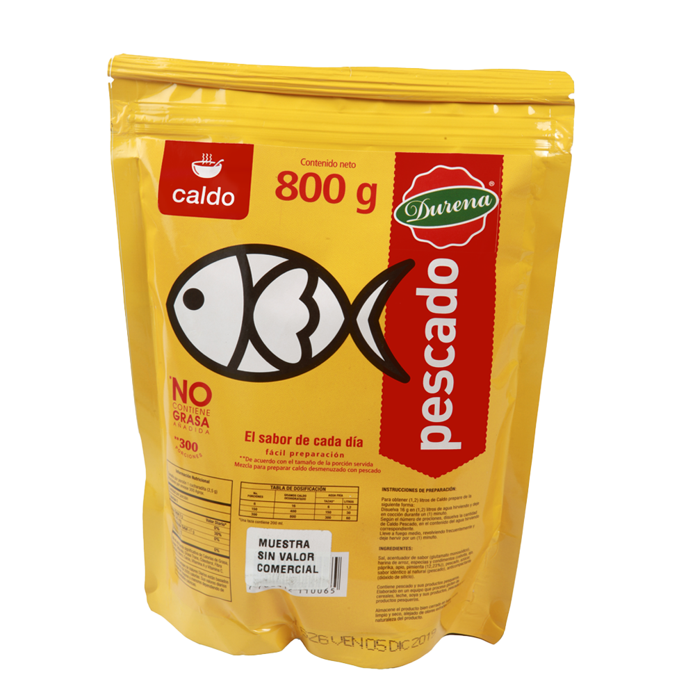dur cald pescado 800g dur cald pescado 800g