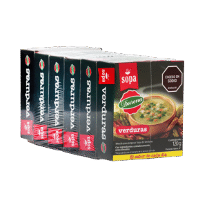 pack sopa lc surtido media docena durena 120g
