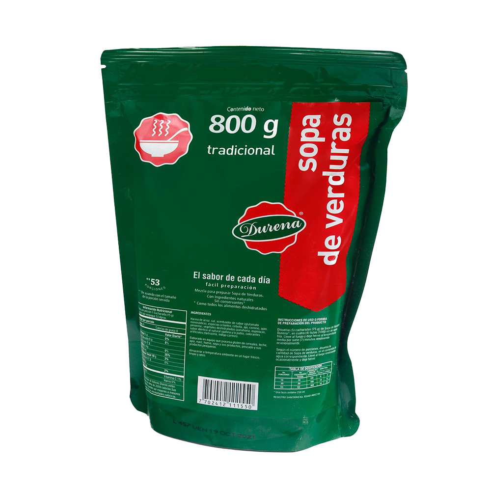 dur sop verdur 800g